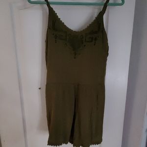 Womans/junior's romper shorts